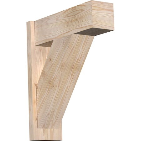 Ekena Millwork Traditional Block Smooth Outlooker, Douglas Fir, 7 1/2"W x 22"D x 26"H OUT08X22X26TRA05SDF